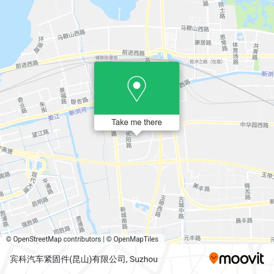 宾科汽车紧固件(昆山)有限公司 map