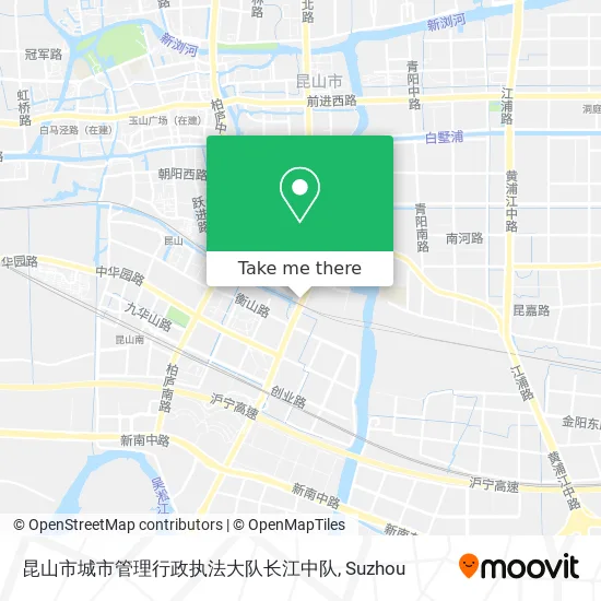 昆山市城市管理行政执法大队长江中队 map