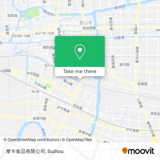 摩卡食品有限公司 map