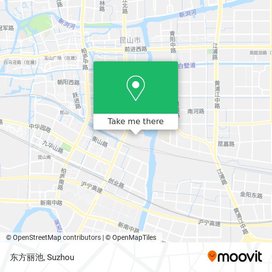 How To Get To 东方丽池in 昆山市by Bus