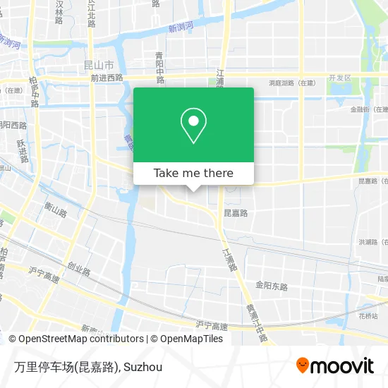 万里停车场(昆嘉路) map