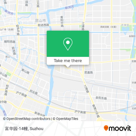 富华园-14幢 map