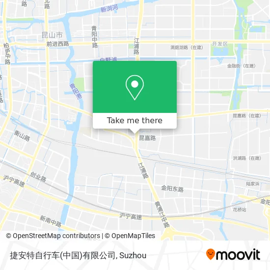 捷安特自行车(中国)有限公司 map