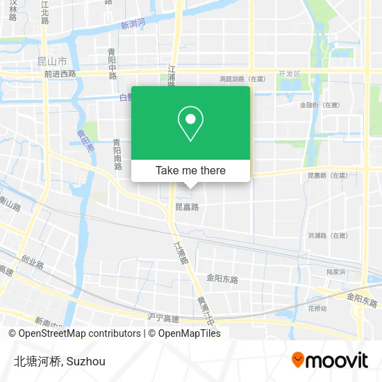 北塘河桥 map