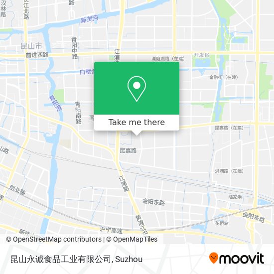 昆山永诚食品工业有限公司 map