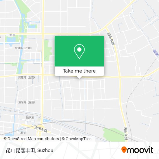 昆山昆嘉丰田 map