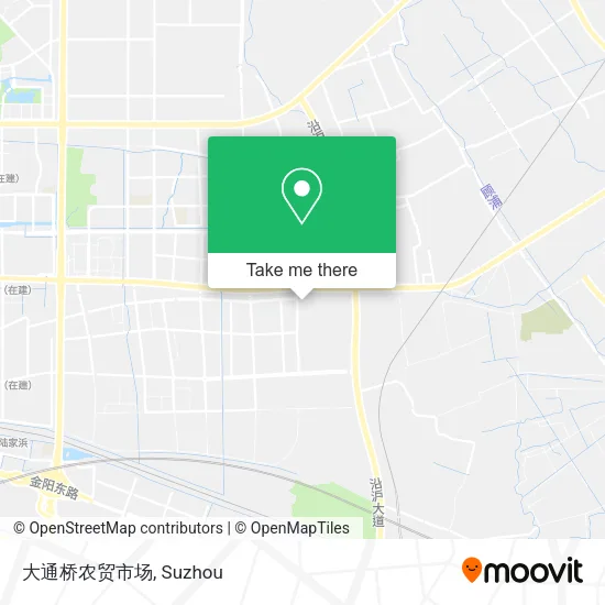 大通桥农贸市场 map