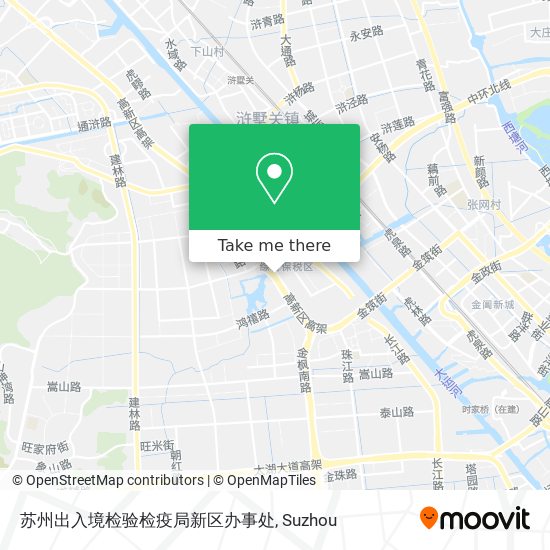 苏州出入境检验检疫局新区办事处 map