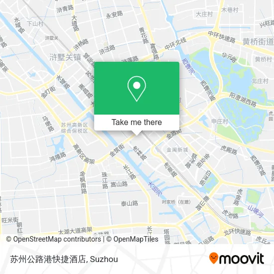 苏州公路港快捷酒店 map