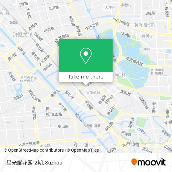 星光耀花园-2期 map