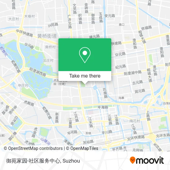 御苑家园-社区服务中心 map