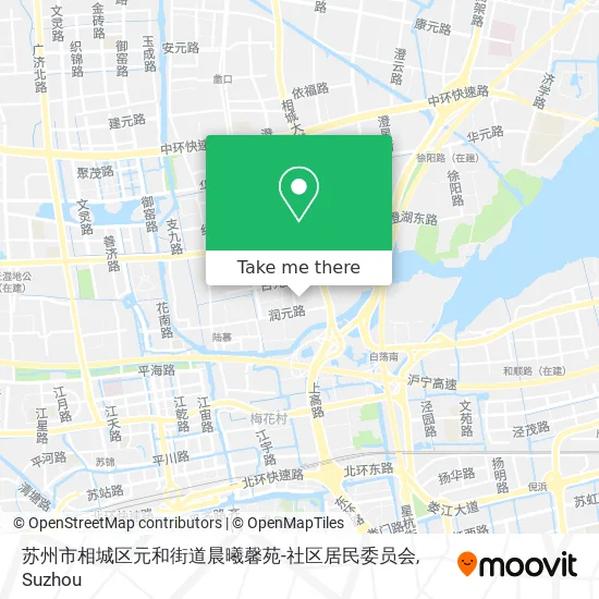 苏州市相城区元和街道晨曦馨苑-社区居民委员会 map