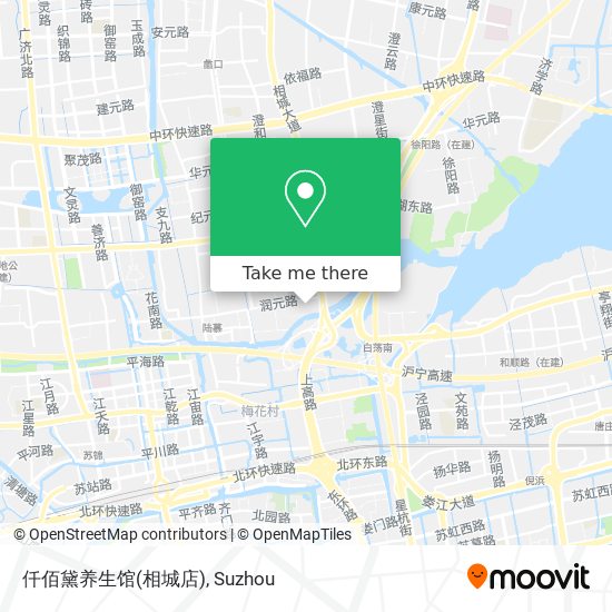 仟佰黛养生馆(相城店) map