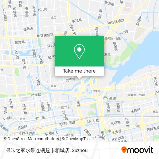 果味之家水果连锁超市相城店 map