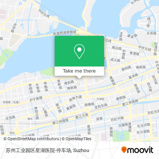 苏州工业园区星湖医院-停车场 map
