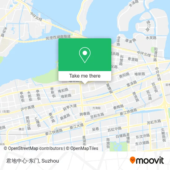 君地中心-东门 map