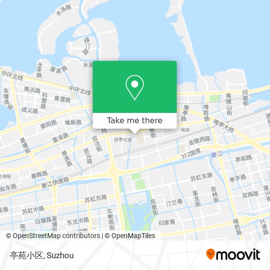 亭苑小区 map