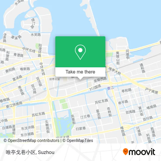 唯亭戈巷小区 map