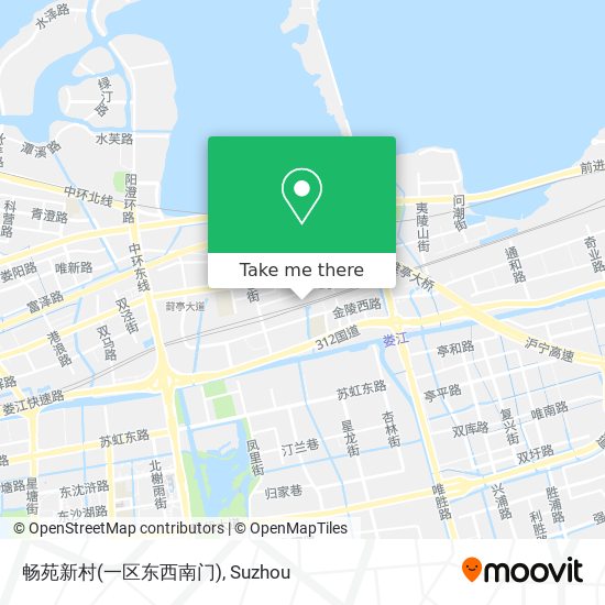 畅苑新村(一区东西南门) map