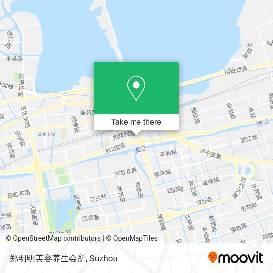 郑明明美容养生会所 map