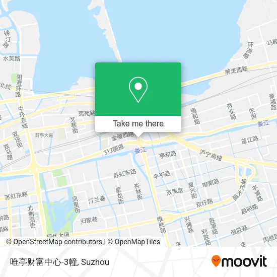 唯亭财富中心-3幢 map