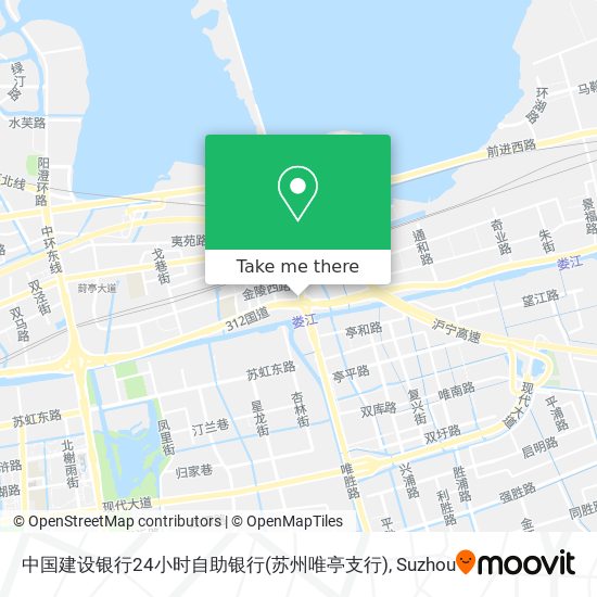 中国建设银行24小时自助银行(苏州唯亭支行) map
