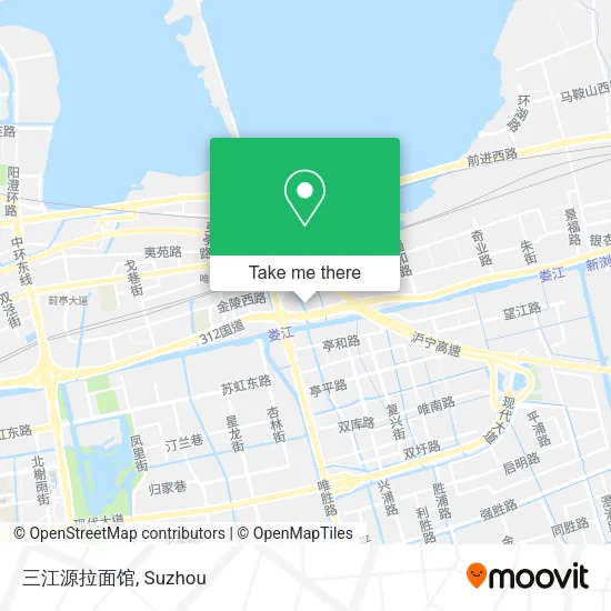 三江源拉面馆 map