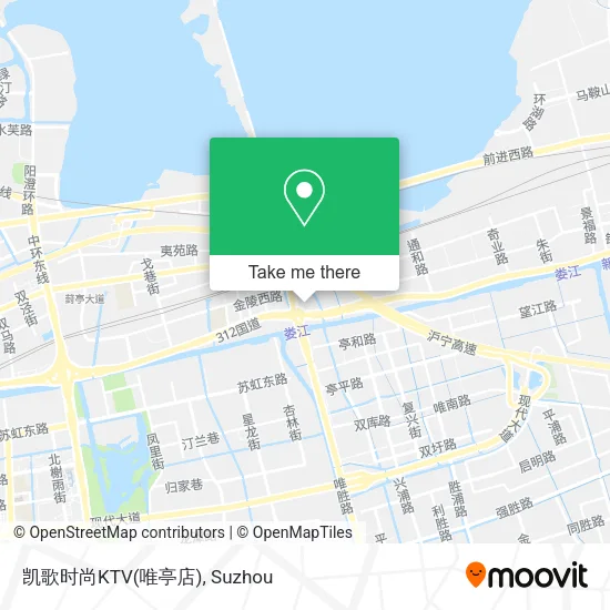 凯歌时尚KTV(唯亭店) map
