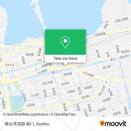 雍合湾花园-南门 map