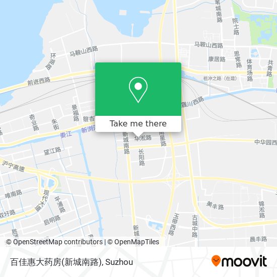 百佳惠大药房(新城南路) map