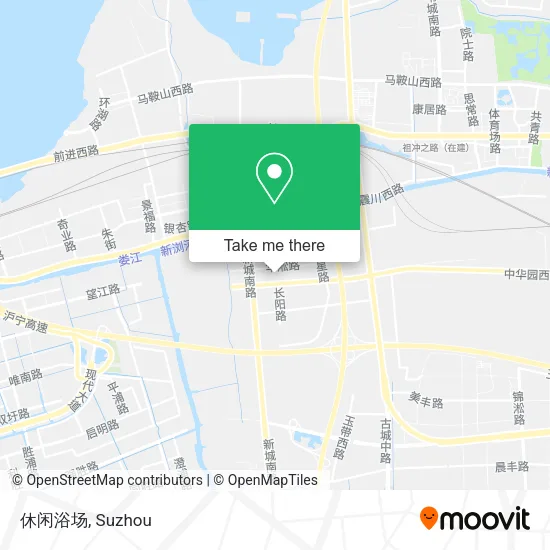 休闲浴场 map
