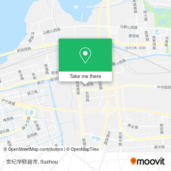 世纪华联超市 map