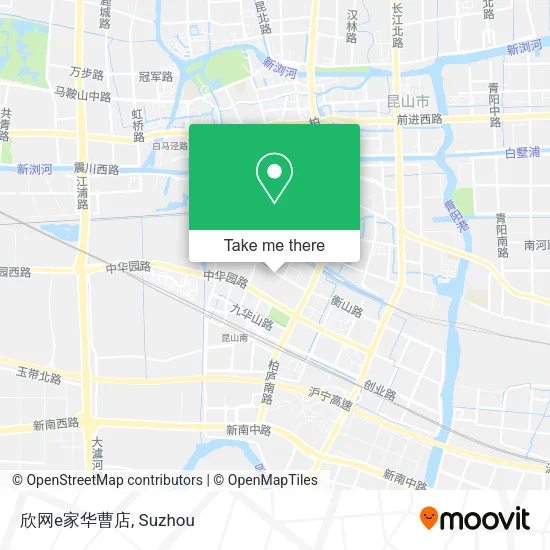 欣网e家华曹店 map