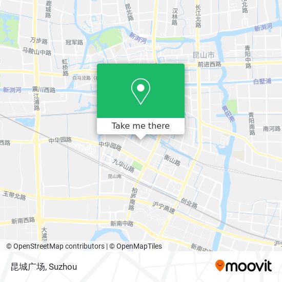 昆城广场 map