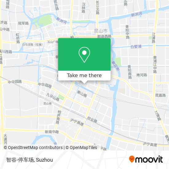 智谷-停车场 map
