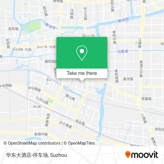 华东大酒店-停车场 map