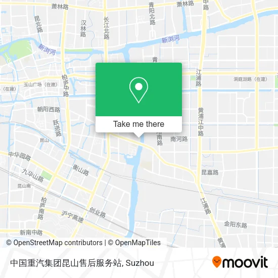 中国重汽集团昆山售后服务站 map