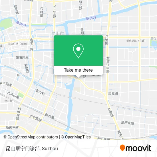 昆山康宁门诊部 map