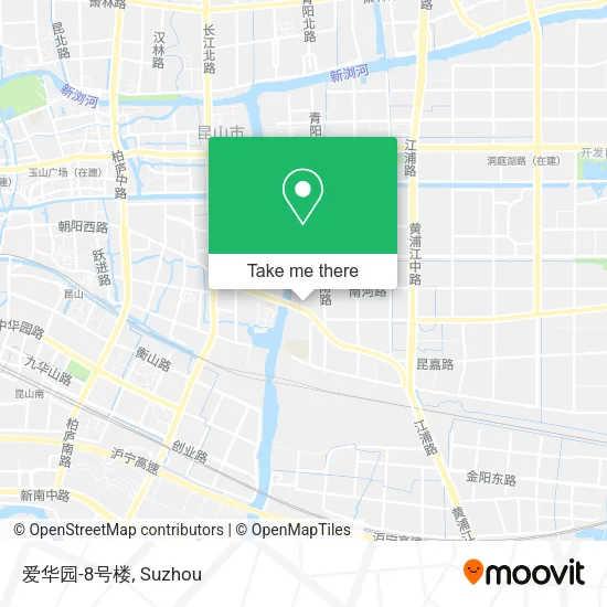 爱华园-8号楼 map