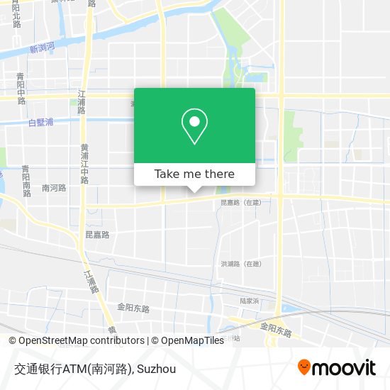 交通银行ATM(南河路) map