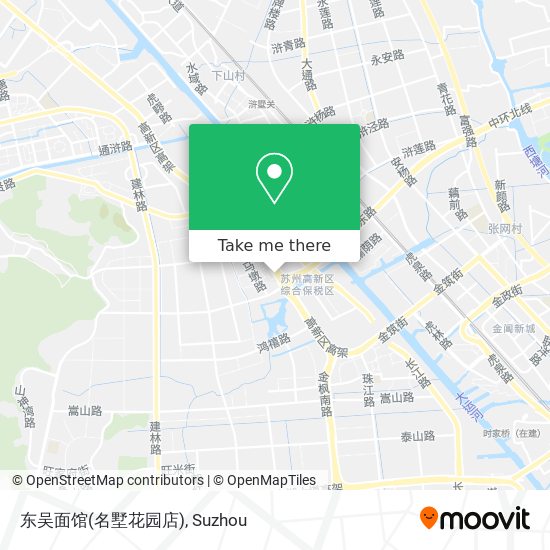 东吴面馆(名墅花园店) map