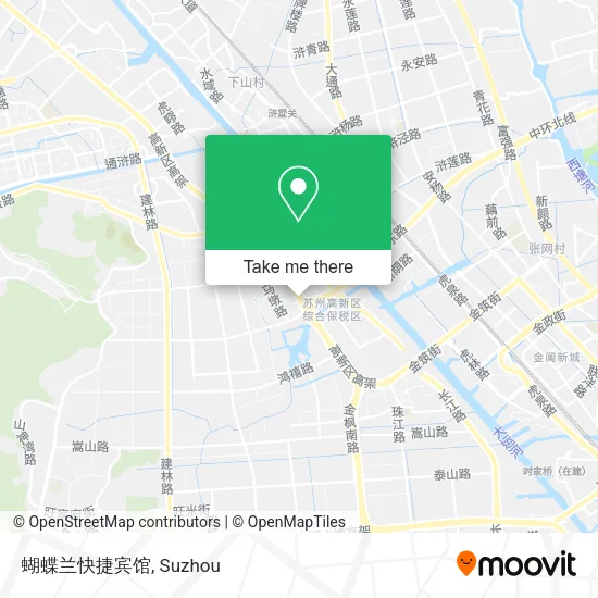 蝴蝶兰快捷宾馆 map