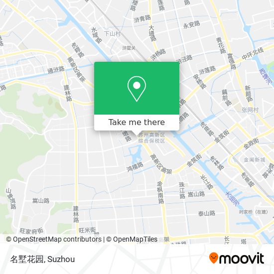 名墅花园 map
