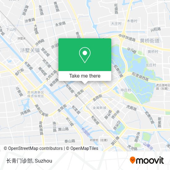 长青门诊部 map