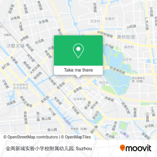 金阊新城实验小学校附属幼儿园 map