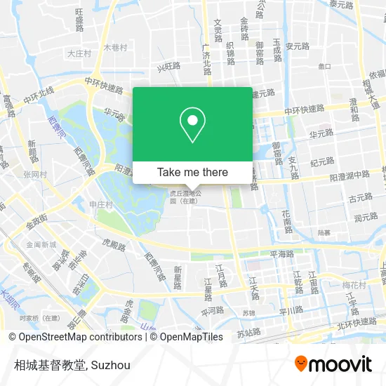 相城基督教堂 map