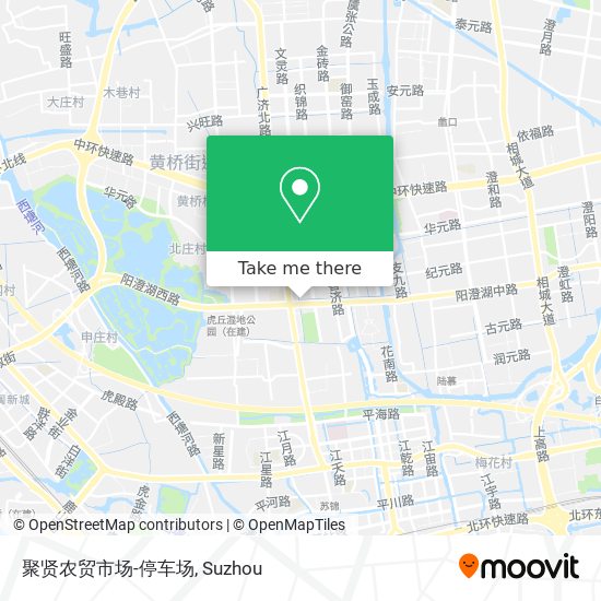 聚贤农贸市场-停车场 map