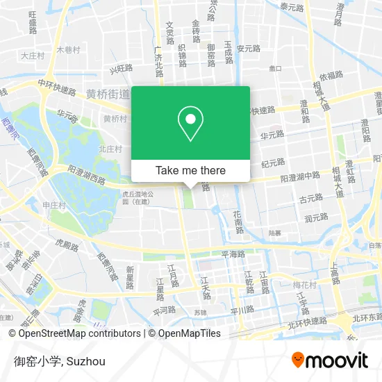 御窑小学 map