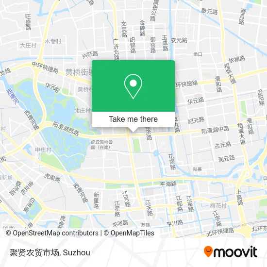 聚贤农贸市场 map