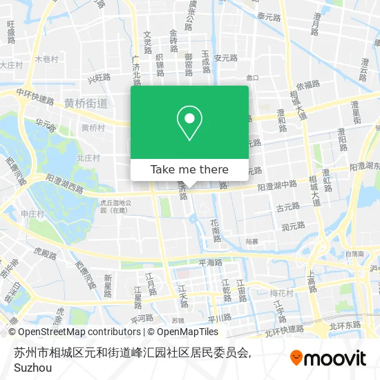 苏州市相城区元和街道峰汇园社区居民委员会 map